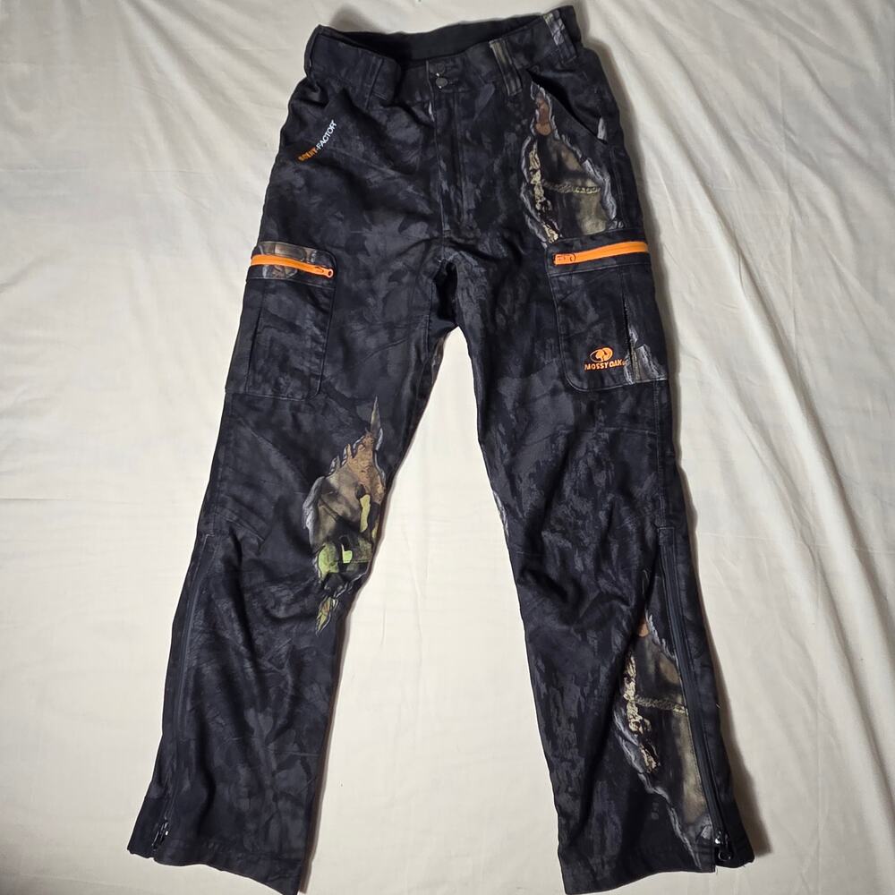 Mossy Oak Scent Factor Waterproof Hunting Pants - Youth XL (fits ~27" waist)